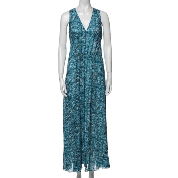 Derek Lam for design nation sleeveless geometric maxi dress fully lined size M - Picture 2 of 11